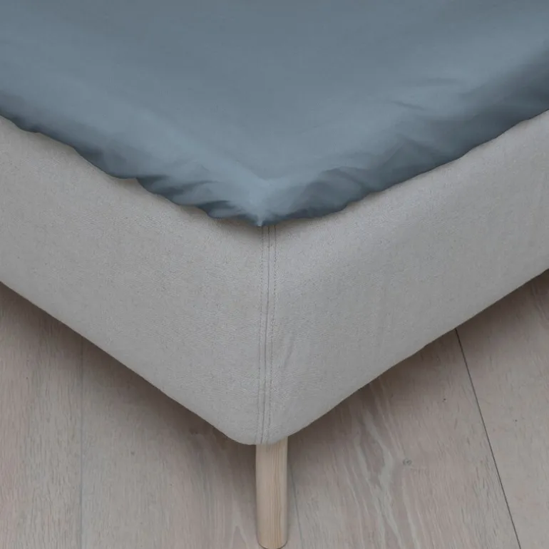Formsydd laken 90x200 cm jeansblå