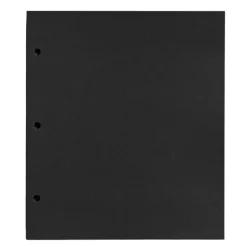 Fotoalbum påfyllingspapir svart 10 stk (S)