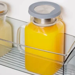 Fresh juicekanne firkantet 1,2L klar/grå
