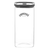 Fresh L oppbevaringskrukke 1,5L glass/grå
