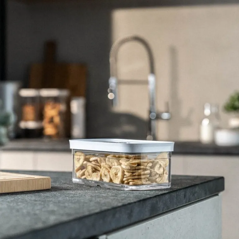 Fresh & Save Cube rektangulær oppbevaringsboks med vakuumlokk 0,7L