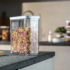 Fresh & Save Cube rektangulær oppbevaringsboks med vakuumlokk 2,9L
