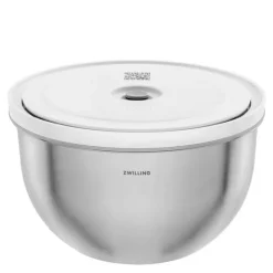Fresh & Save vakuumskål i rustfritt stål med lokk 4L 24 cm