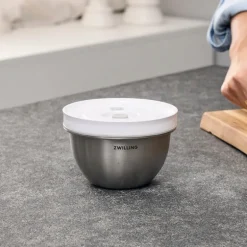 Fresh & Save vakuumskål i rustfritt stål med lokk 0,3L 12 cm