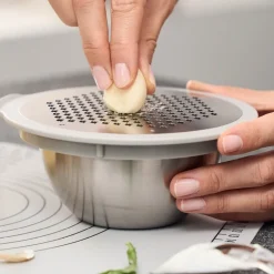 Fresh & Save vakuumskål i rustfritt stål med lokk 0,3L 12 cm