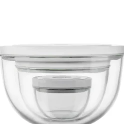 Fresh & Save vakuumskålsett 6 deler glass