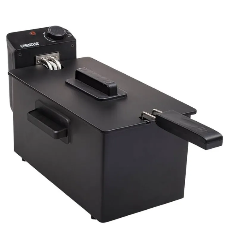 Frityrkoker 182727 3L 2000W svart rustfritt stål