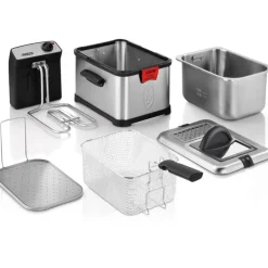 Frityrkoker Superior 3L 3200W rustfritt stål