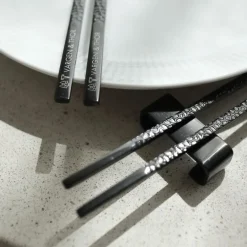 Frost Kito spisepinner 4 par med holder  stål
