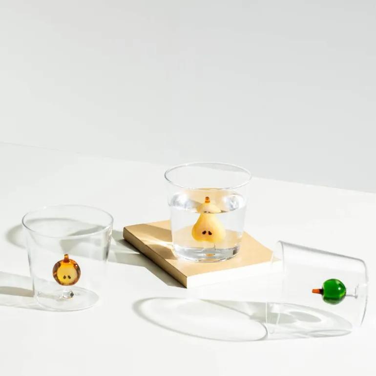 Fruits & Flowers vannglass 39 cl pære