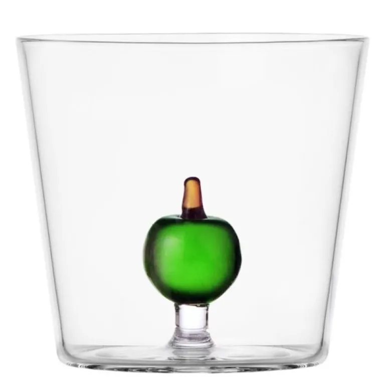 Fruits & Flowers vannglass 39 cl äpple