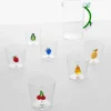 Fruits & Flowers vannglass 39 cl sitron