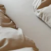 Frøya sengesett 140x200 cm beige