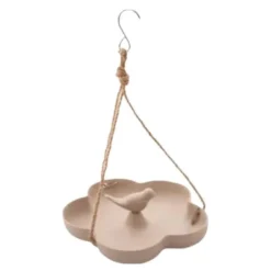 Fuglebad 23 cm taupe