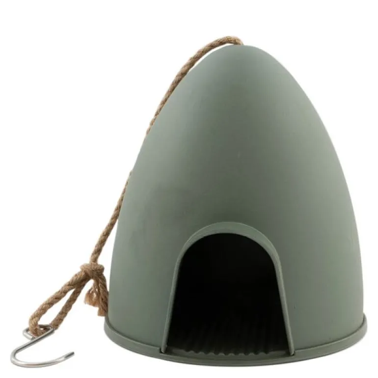 Fuglemater 19 cm grønn