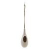 Fuglemater 25 cm off-white