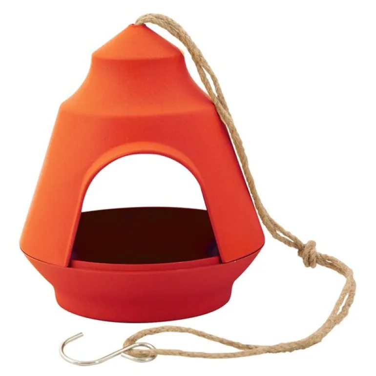 Fuglemater 16 cm oransje