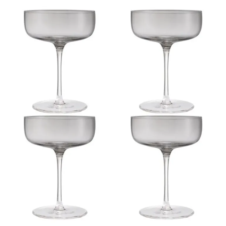 Fuumi champagne coupe 28 cl 4 stk smoke