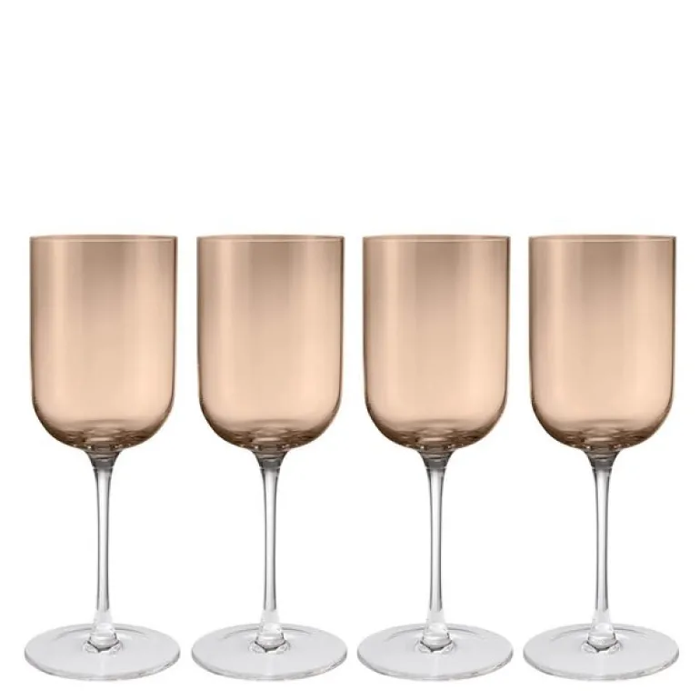 Fuumi rødvinsglass 40 cl 4 stk coffee