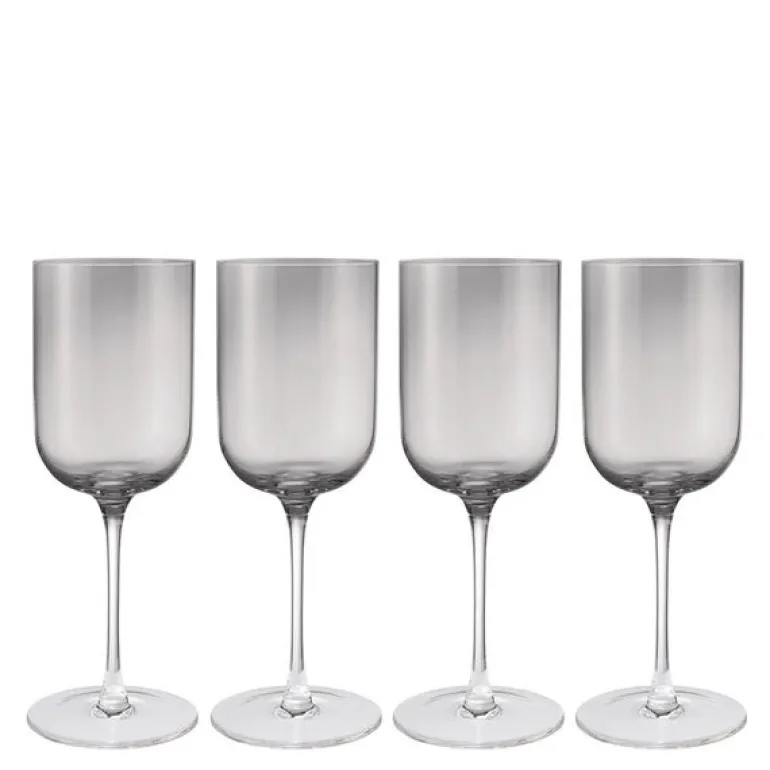 Fuumi rødvinsglass 40 cl 4 stk smoke