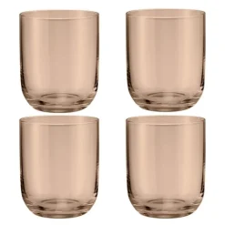Fuumi vannglass 34 cl 4 stk coffee
