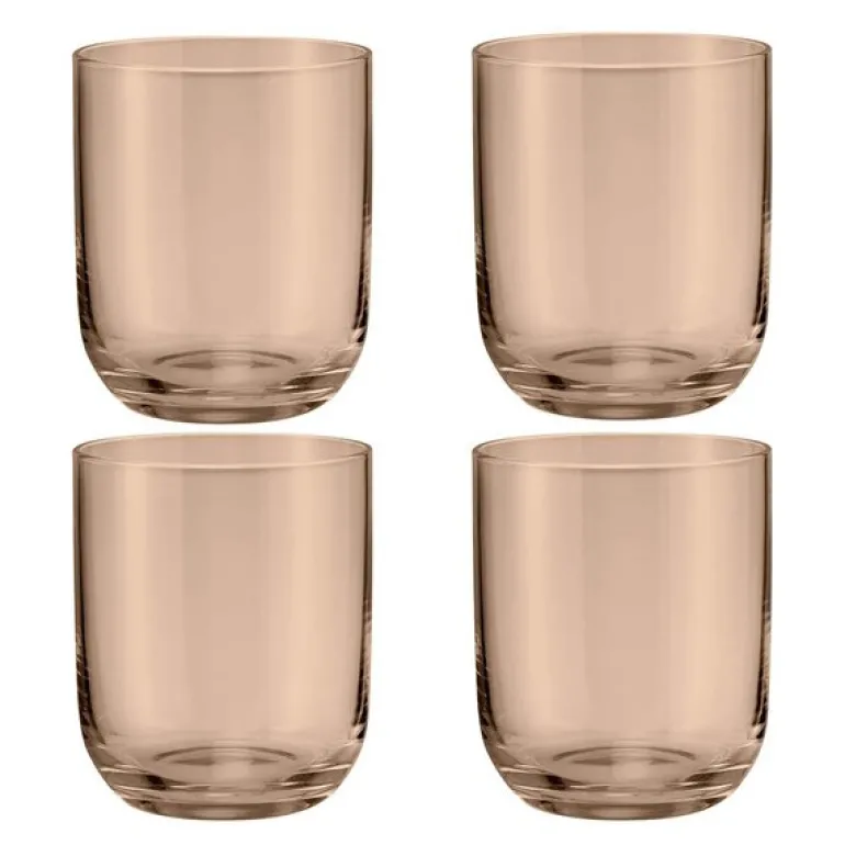 Fuumi vannglass 34 cl 4 stk coffee
