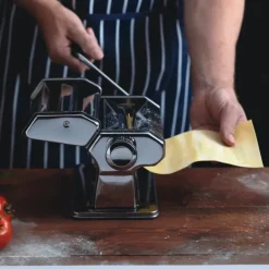 Gadget pastamaskin rustfritt stål sølv