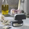 Garlic hvitløksrasp svart/stål