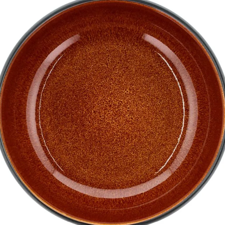 Gastro ramenskål 18 cm svart/amber