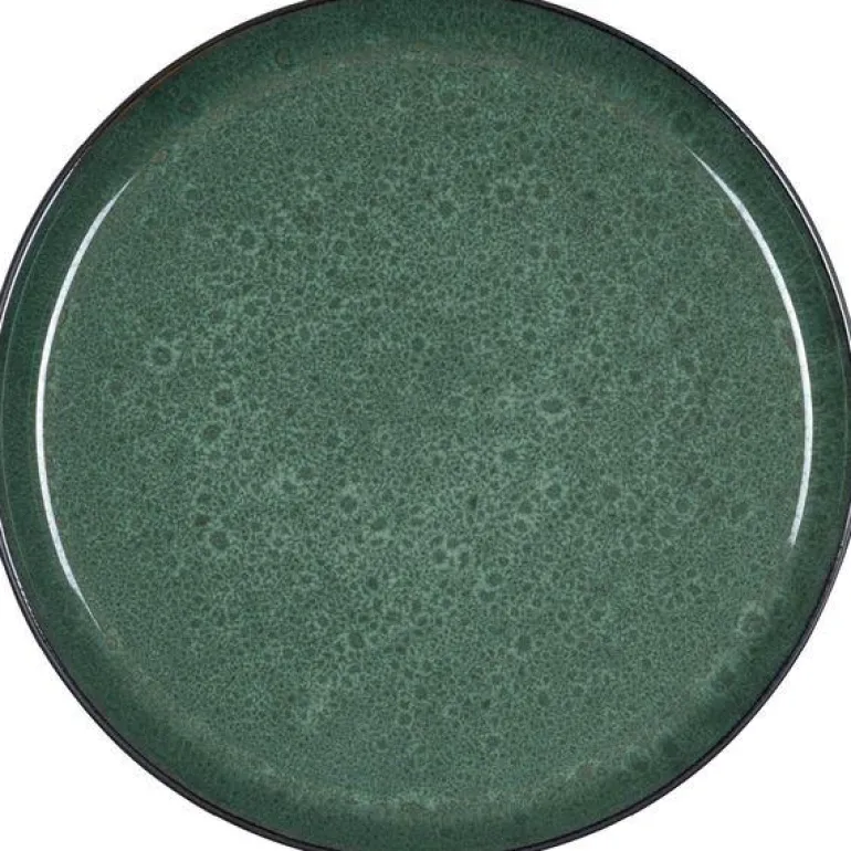 Gastro tallerken 27 cm svart/grønn
