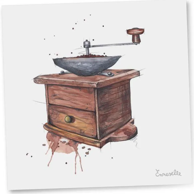 Gavelapp kaffekvern