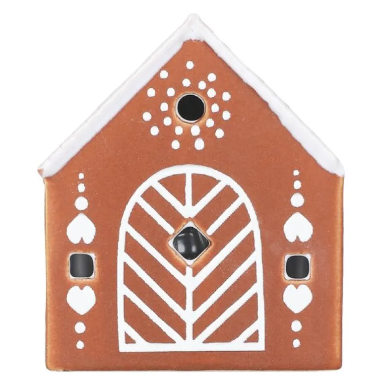 Gingerbread lyshus Låve LED 7,5 brun