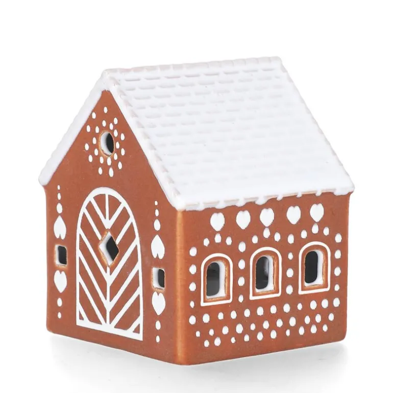 Gingerbread lyshus Låve LED 7,5 brun