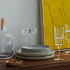 Gio Line cocktail/champagneglas 23 cl 4 stk