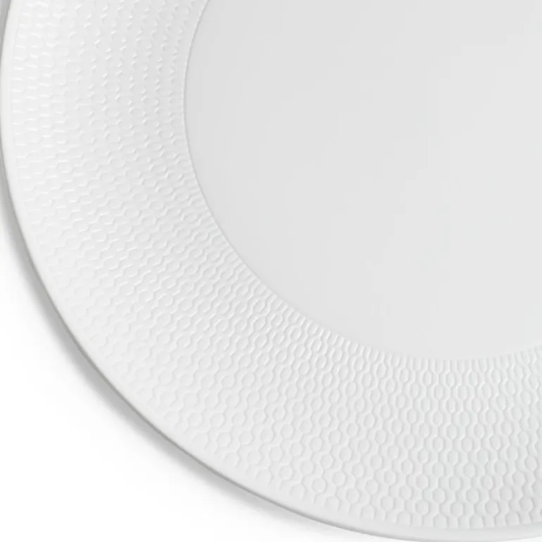 Gio tallerken 28 cm hvit