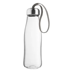 Glassdrikkeflaske 0,5L Taupe