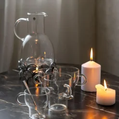 Glasskrus liten 15 cl 2 stk klar