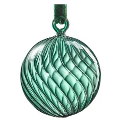 Glasskule 6 cm blågrønn