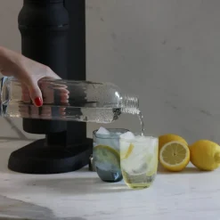 Glass kullsyremaskin matt svart