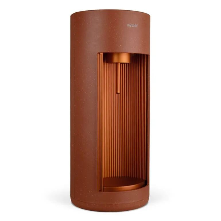Glassy kullsyremaskin uten sylinder terracotta