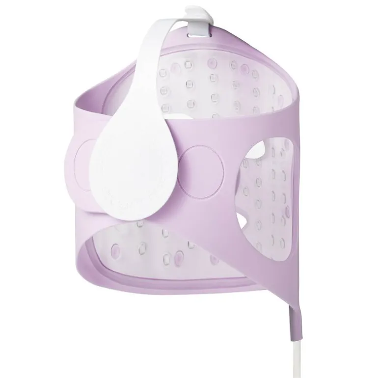 Glow mask LED-maske lilac