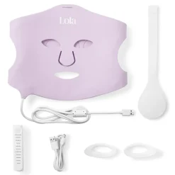 Glow mask LED-maske lilac