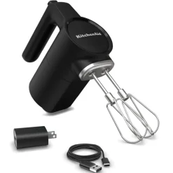 Go Cordless håndmikser 5KHMR700bM u/ batteri matt svart