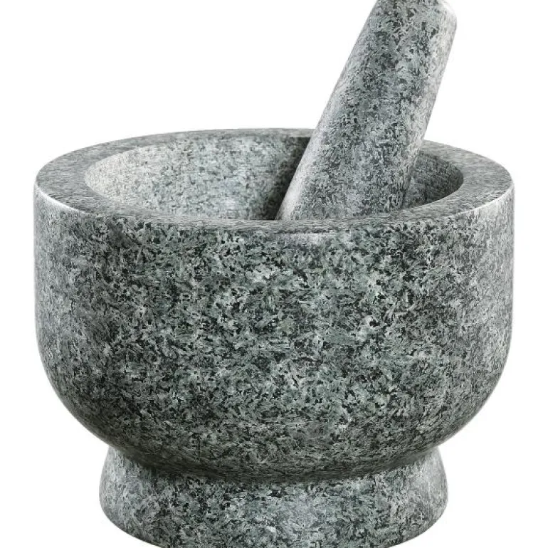 Goliath morter 18,5 cm granitt