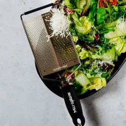 Gourmet Dual Blade rivjern dobbel fin/grov svart