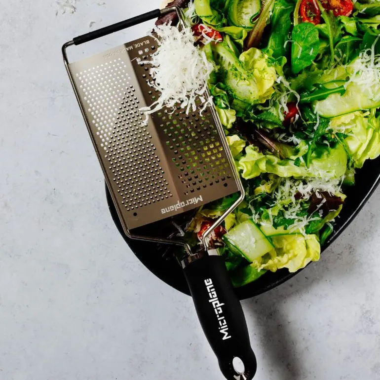 Gourmet Dual Blade rivjern dobbel fin/grov svart