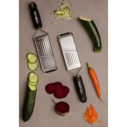 Gourmet Julienne Slicer rivjern svart