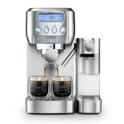 Gourmet Latte espressomaskin sølv