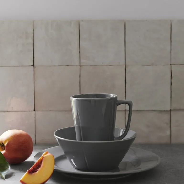 Grand Cru Colorful tallerken 23 cm ash grey