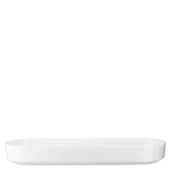 Grand Cru serveringsfat oval 34x12 cm hvit